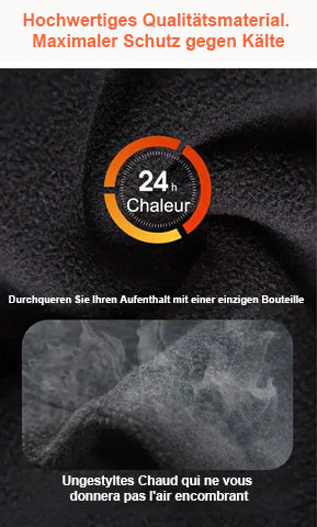 Paras joululahja-kaksikerroksinen hupullinen takki miehille (korkealaatuinen alkuperäinen tuote)/Käännettävä polar fleece takki