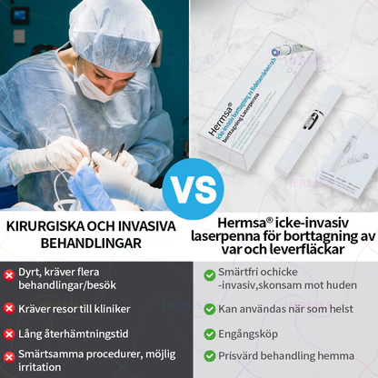Hermsa® Non-Invasive Laser Pen - Mole and Wart Removal (🔥Last Day 80% OFF)
