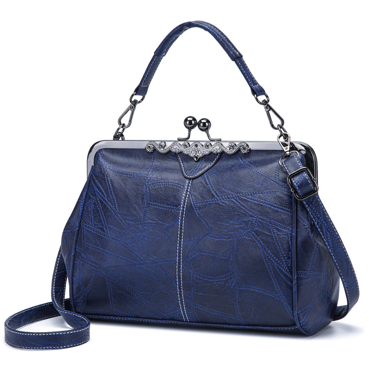 👜 2026 Ny Retro Fashion Clip Bag 👛 Kombinerer elegance og funktionalitet!