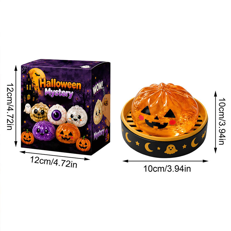 🎃 Halloween Dumpling Squeeze Squishy Legetøj