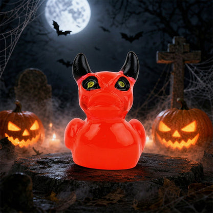🎃🐤 Halloween Mini Harpiksænder — 12 Uhyggelige Design, 2,5 cm Små Figurer