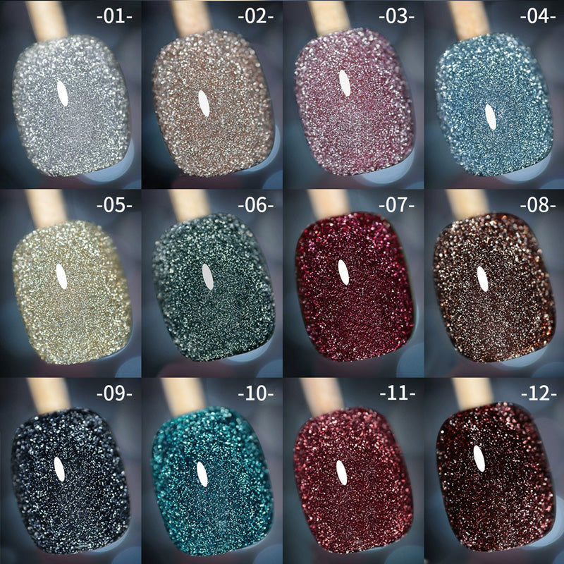 Korkea tiheys Glitter Nagellack / Korkea tiheys glitter kynsilakkaa