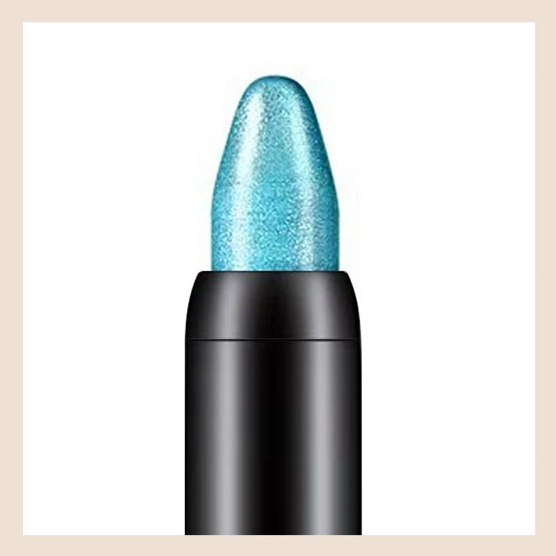 15 Värit Fluoresoiva luomiväri lyijykynä Vedenpitävä Glitter Eyeshadow Eyeliner