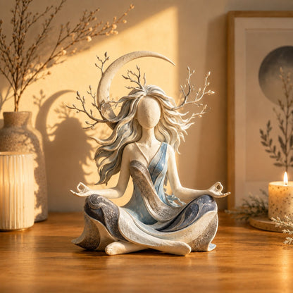 🧘Serenity Growth | Inner Harmony Skulpturel Figurin 🌙