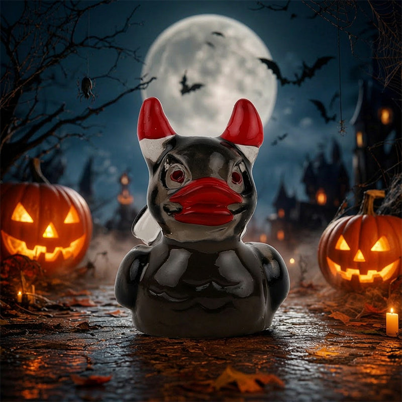 🎃🐤 Halloween Mini Harpiksænder — 12 Uhyggelige Design, 2,5 cm Små Figurer