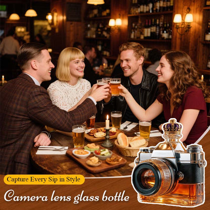 Kamera Glasflasche