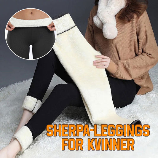 Sherpa leggingsit naisille/talvi sherpa leggingsit