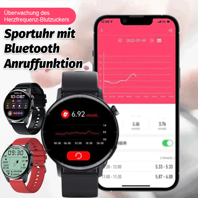 Sykkeen verensokerin seuranta, Bluetooth-soitto urheilukello
