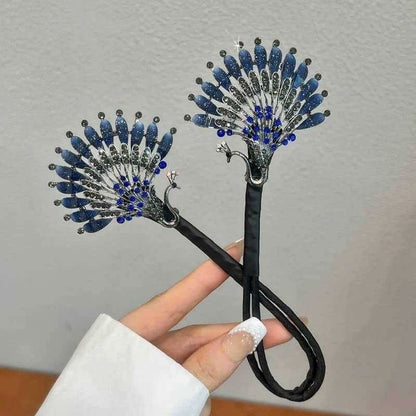 🦚Muodikkaat retro-riikinkukkohiusasusteet