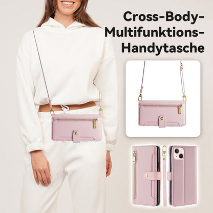 Cross-Body-Multifunktions-Handytasche/Cross-body monitoiminen matkapuhelinlaukku