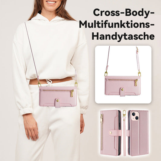 Cross-Body-Multifunktions-Handytasche/Cross-body monitoiminen matkapuhelinlaukku