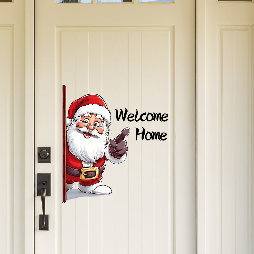 🎁Julesalg Kun 99 kr!!🔥🎅Kreativt Julevægklistermærke