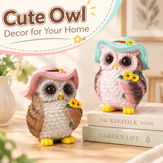 🦉 Kreativ uglefigur til hjem, have & borddekoration 🏡