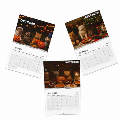 🍺🐱 Fullde Katte 2027 Kalender