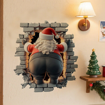 🎁Julesalg Kun 99 kr!!🔥🎅Kreativt Julevægklistermærke