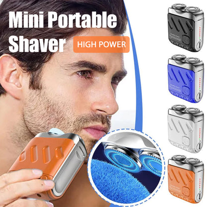 Kannettava Rotary Dual Ring Electric Shaver