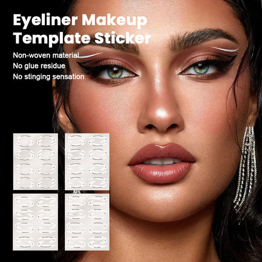 Eyeshadow / eyeliner meikki malli tarroja tarroja