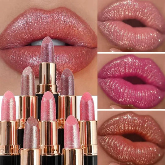 💖Diamond Lip Gloss Glitter huulipuna vedenpitävä