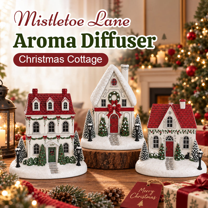 🎄 Mistletoe Lane – Julehus med Duftspreder