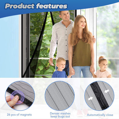 Magneettinen Flyscreen ovi