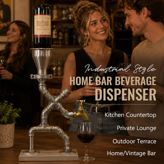 Industriel Stil Gravitations-Juicedispenser