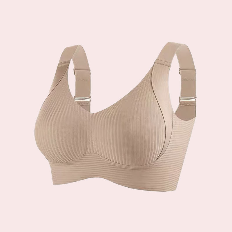Osta 1 saat 2 ilmaiseksi🎁Naisten ribbed push-up rintaliivit, joissa on säädettävät kaitaliinat