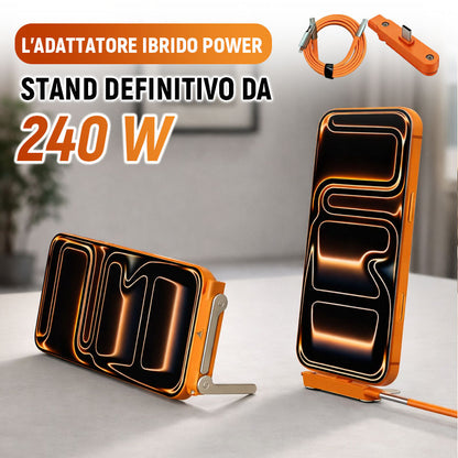 Den ultimative 240W Hybrid Power-Stand Adapter ⚡: alt-i-én løsning til hurtig opladning og visning