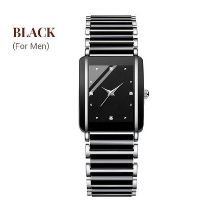 ⌚Fashion Keramisk Kvadratisk Quartz Ur