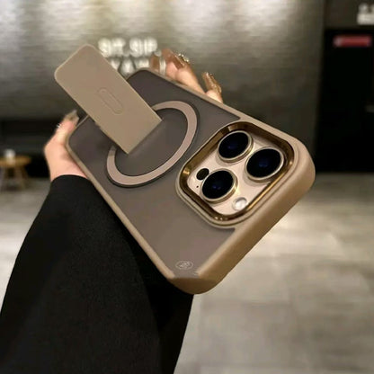 🔥 Magneettinen KickStand iskunkestävä puhelinkotelo