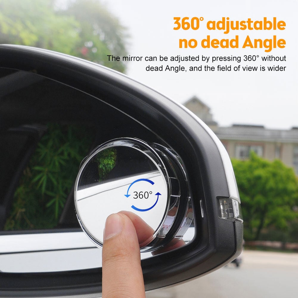 Sugkopp bil konvex dödvinkelspegel (1 set / 2 st)/Suction cup car convex wide-angle mirror (1 set / 2 pcs)Rearview mirror (taustapeili)