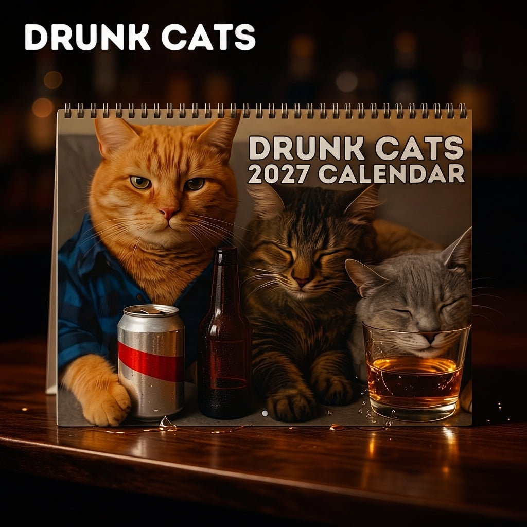 🍺🐱 Fullde Katte 2027 Kalender