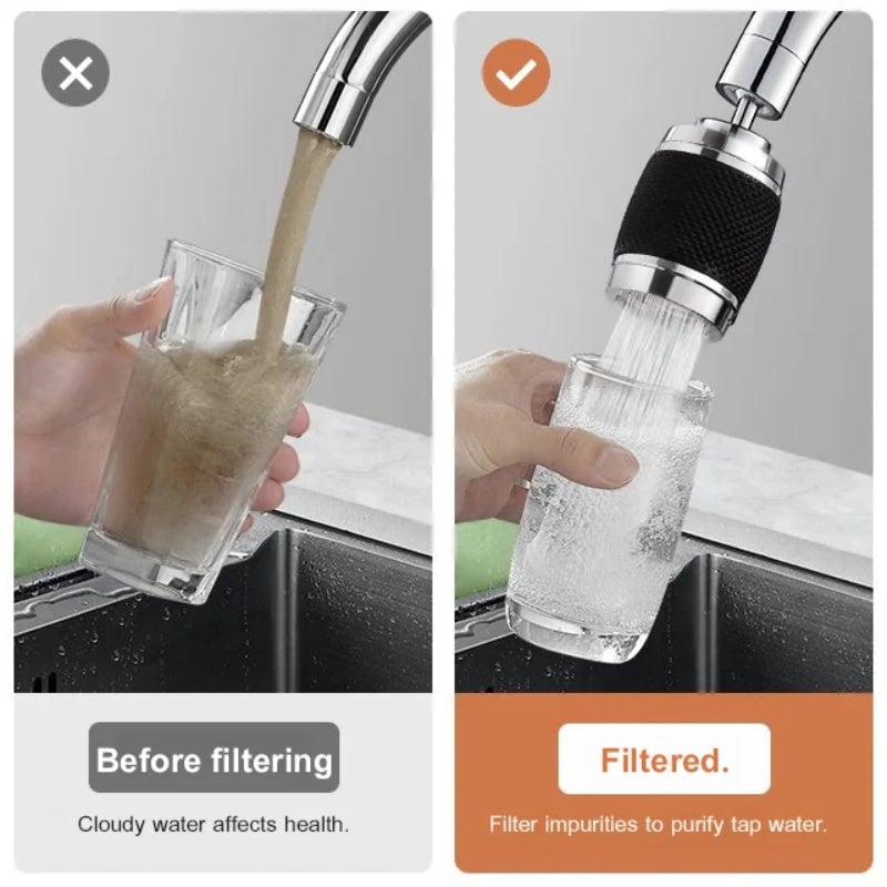 🎁 TILBUD: 360° Swivel Filterhane – Køb i dag og få 2 EKSTRA filtre GRATIS!