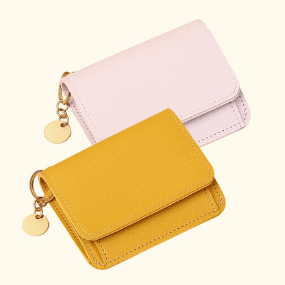 💖Køb 1 Få 1 Gratis!! ✨Kun 189 kr!!💕RFID Kort Pung til Kvinder – Moderigtig Kortholder med Nøglering & Møntrum