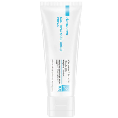 B5 Facial Cleanser with B5 Face Cream: gentle cleansing without tightness, deep hydration and soothing, long-lasting moisturization for soft, smooth and healthy skin.