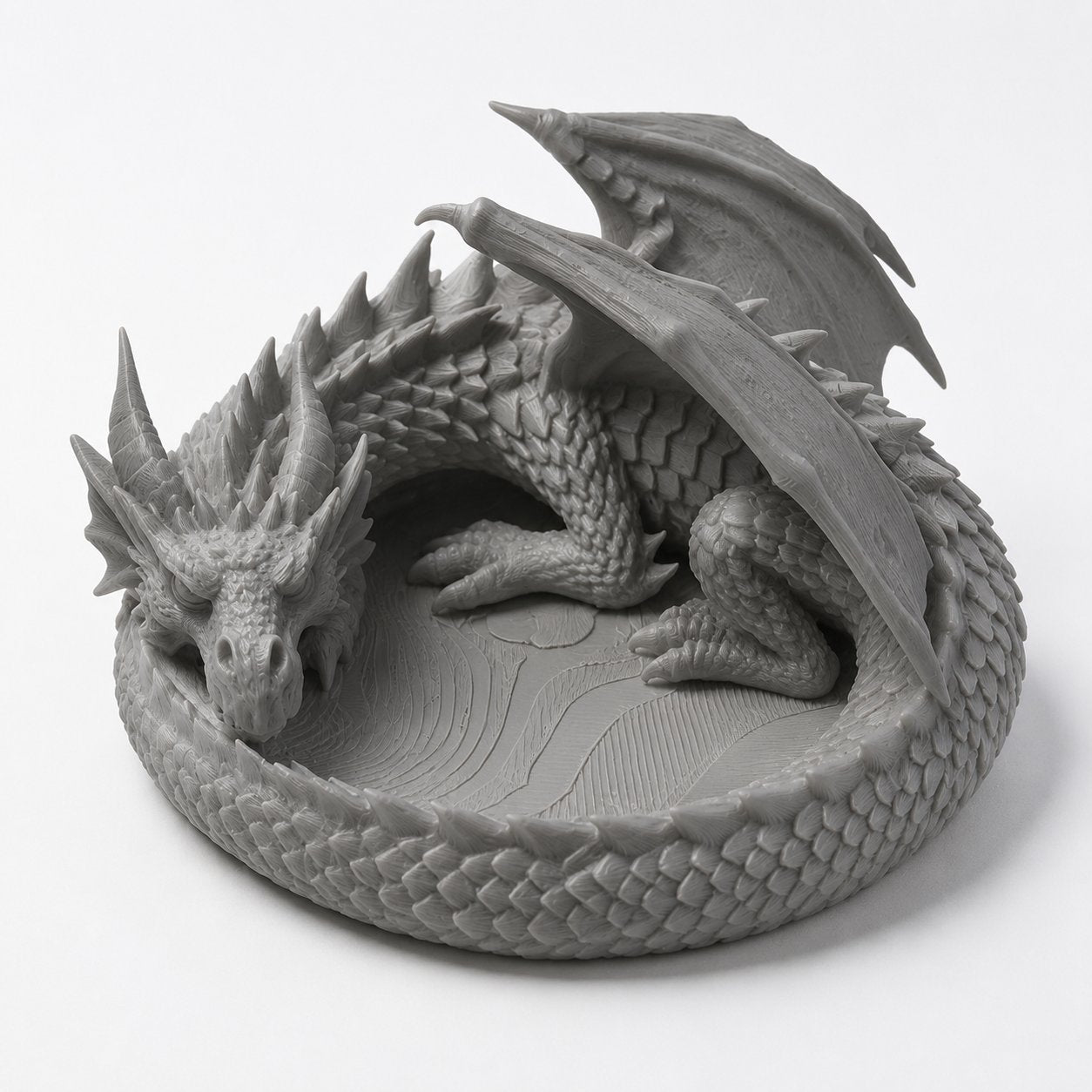 🐉Dragon Guardian 3D-printed storage tray - The Dragon’s Treasure!