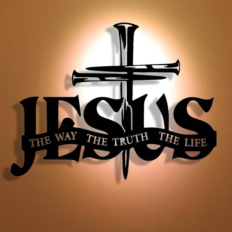 (🎁Viimeinen päivä -49% ALE)🔥 Jeesus & Risti -seinätaide - ⌛Rajoitetu Manuaalisesti Valmistettu Sarja