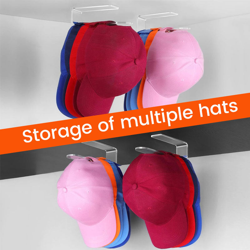 Monikäyttöinen hattuteline (2 kpl)