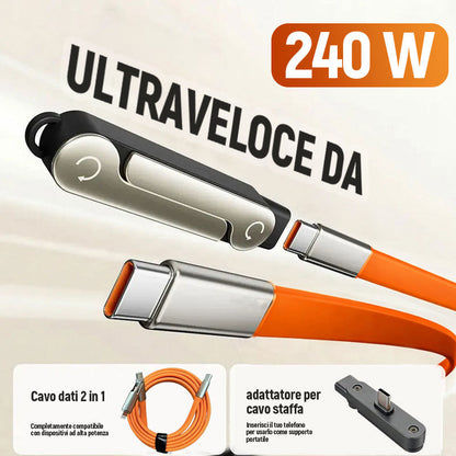 Den ultimative 240W Hybrid Power-Stand Adapter ⚡: alt-i-én løsning til hurtig opladning og visning