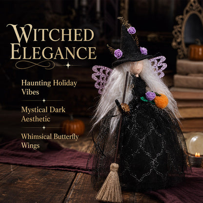 🧙‍♀️ Halloween heksedukke-dekorationer til hjem og fest 🎃