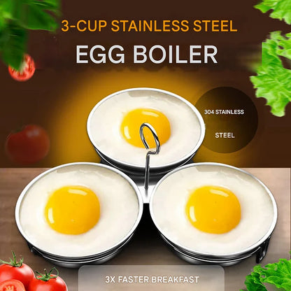 🎁🥚Stort udsalg🔥Æggekoger i rustfrit stål 304