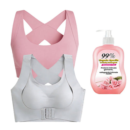 KØB 1, FÅ 1 GRATIS: Oplev ultimativ støtte og perfekt holdning med vores Frontluknings-BH! ✨
