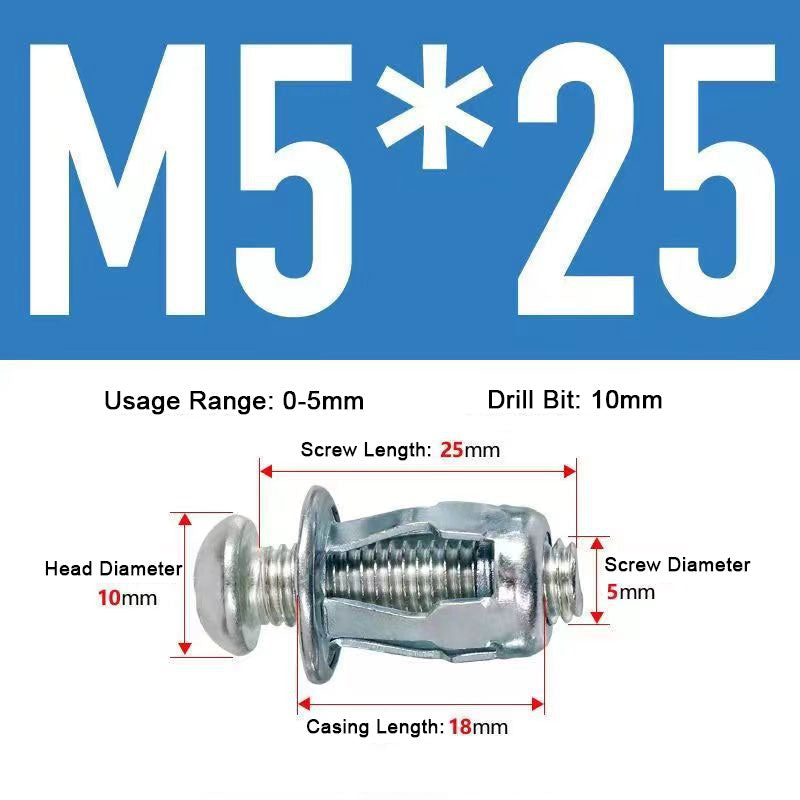M4/M5/M6 Ontto Teräsmuovilaatta Aluminiumlaatta Laajakoukku