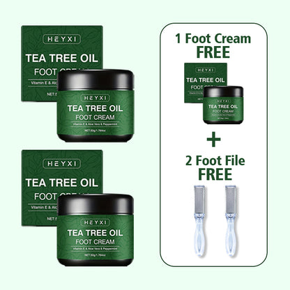 🎁 KUN I DAG: Få en GRATIS professionel fodfil med hver bestilling!✨ 💝Beroligende fodpleje med aloe vera og tea tree