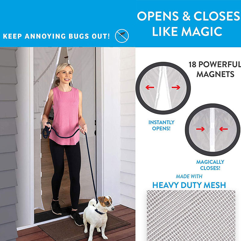 Magneettinen Flyscreen ovi