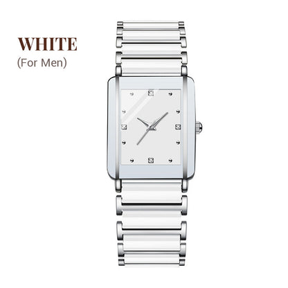 ⌚Fashion Keramisk Kvadratisk Quartz Ur