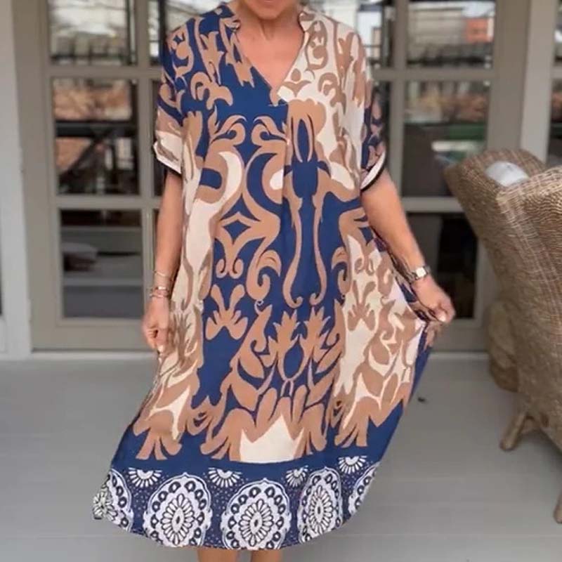 Boho napa peittävä mekko