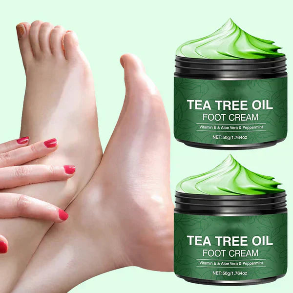 🎁 KUN I DAG: Få en GRATIS professionel fodfil med hver bestilling!✨ 💝Beroligende fodpleje med aloe vera og tea tree