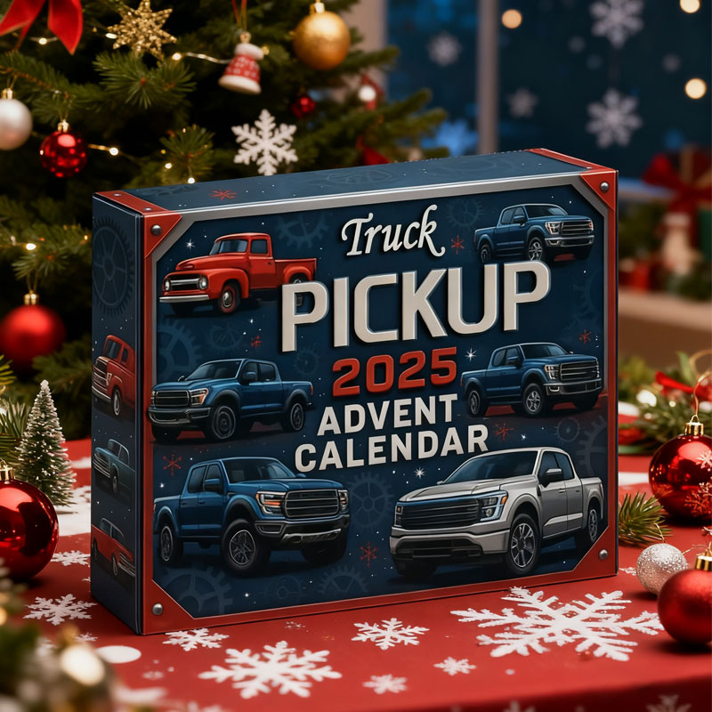 Adventtikalenteri Pakettiautoille