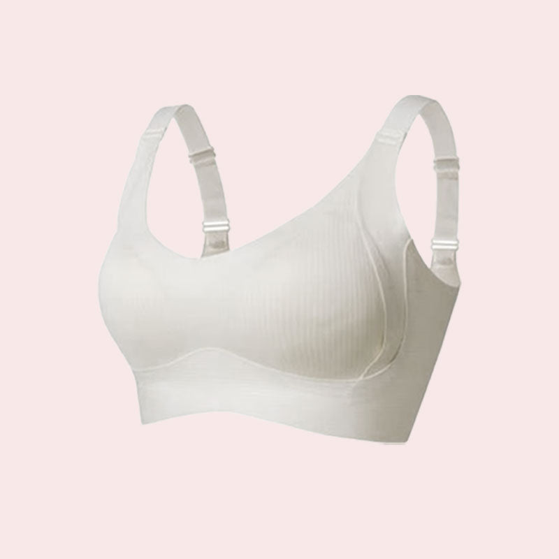 Osta 1 saat 2 ilmaiseksi🎁Naisten ribbed push-up rintaliivit, joissa on säädettävät kaitaliinat