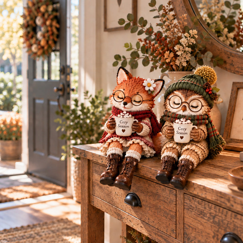 🦊 Hjertevarmende jule-dyr ledsagere 🦉🐰